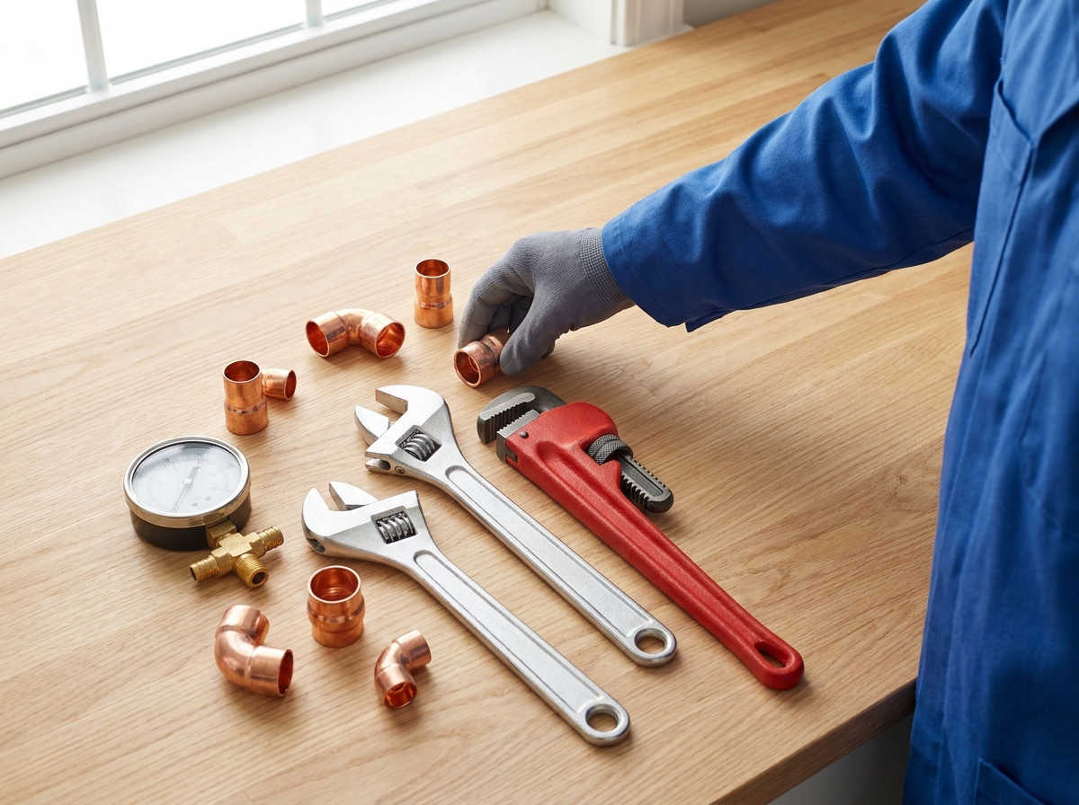Plumbing tools used by Morgans Plumbing Services, Lyman SC